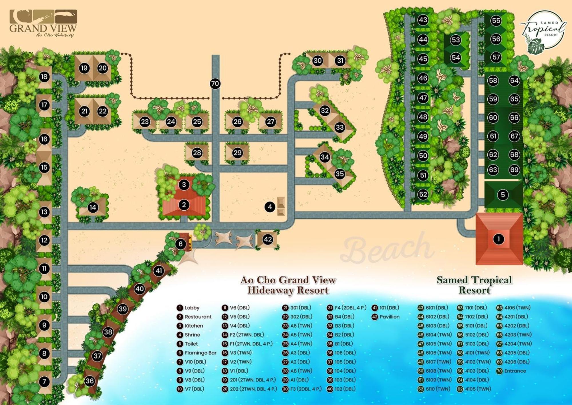 Samed Tropical Resort Koh Samet Exterior foto